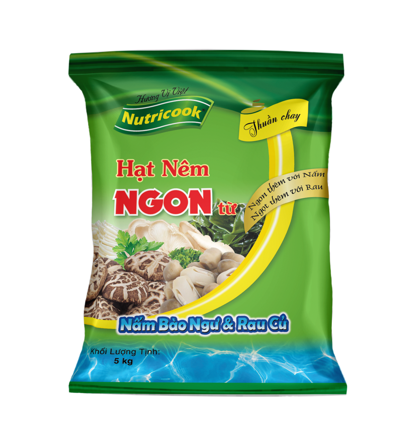 Hạt nêm nấm bào ngư & rau củ 5KG