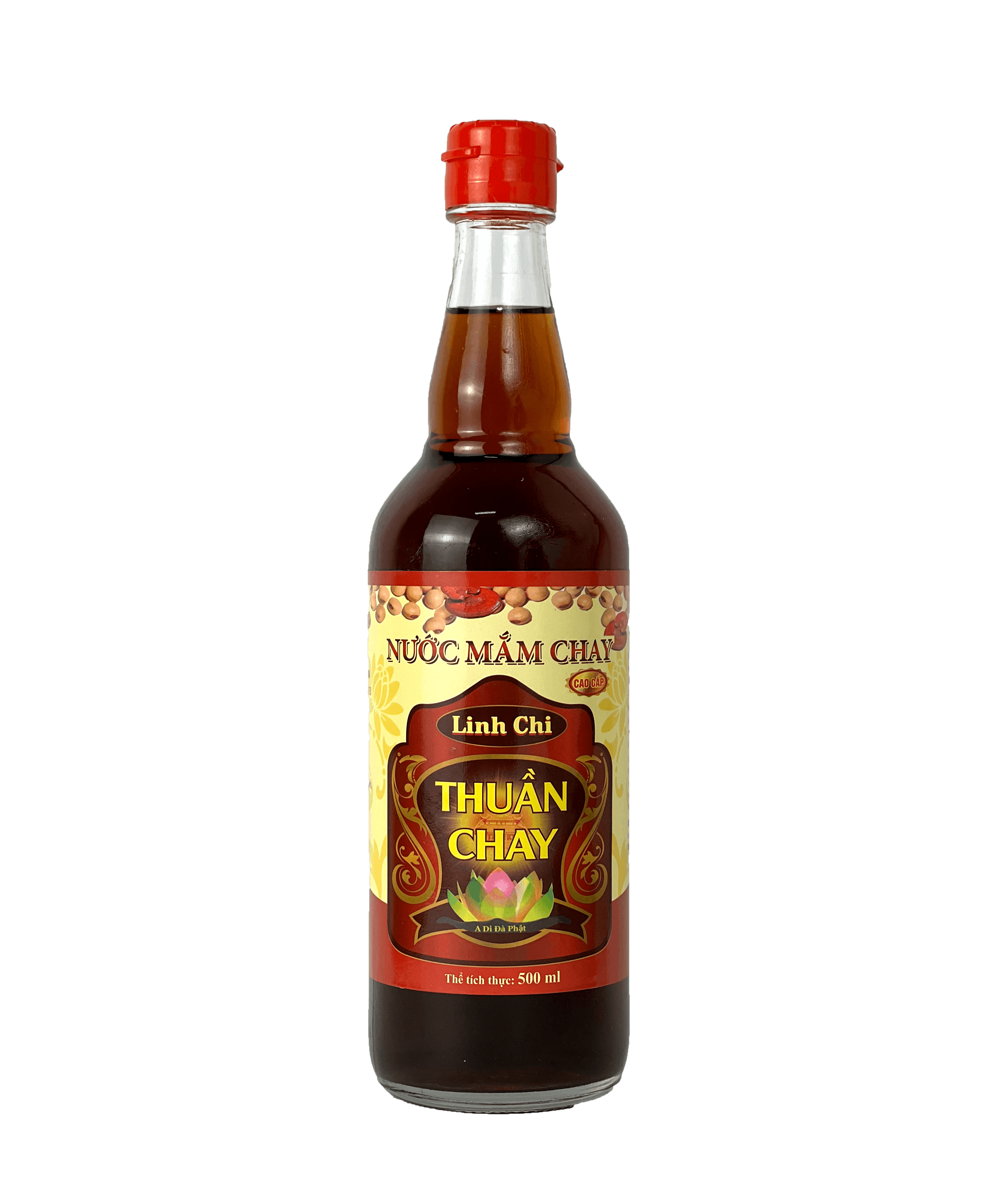 Nước mắm chay Linh Chi 500ml (Thủy tinh)