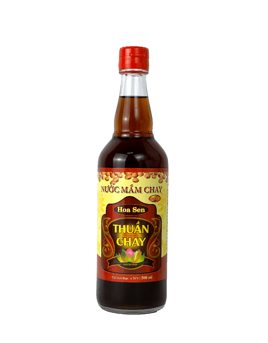 Nước mắm chay Hoa Sen 500ml (Thủy tinh)